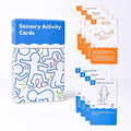 Harkla Sensory Activity Cards – 60 Therapist-Designed Brain Breaks for Kids | 30 Double-Sided 3 x 5 Cards | No-Prep Self Regulation Tool for Focus, Energy & Calm | Classroom & Sensory Kit