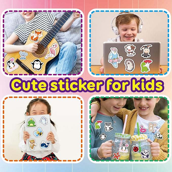 Stickers for Water Bottles, 400PCS Water Bottle Stickers for Kids, Waterproof Vinyl Stickers, Cute Stickers Pack