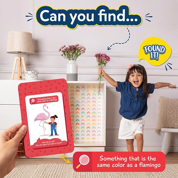 Skillmatics Indoor & Travel Scavenger Hunt Card Game - Found It, Educational Game Collections, Gifts for Kids, Boys, Girls and Families, for Ages 4, 5, 6, 7, Perfect for Home, School, Playdates