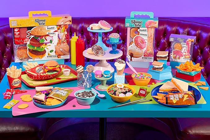 Cake Pop DIY Slime Kit - Unboxing Ingredients to Make, Smash, and Stretch Your Food Slime, Ages 8+