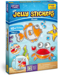 Imagimake DIY Jelly Stickers - Ocean | Gel Window Clings | Activities for Kids Ages 3-5 | Craft Kits for Kids Ages 4-8 | Painting Kit for Boys Ages 5-8 | 3,4,5,6,7 Year Old Girl Birthday Gift