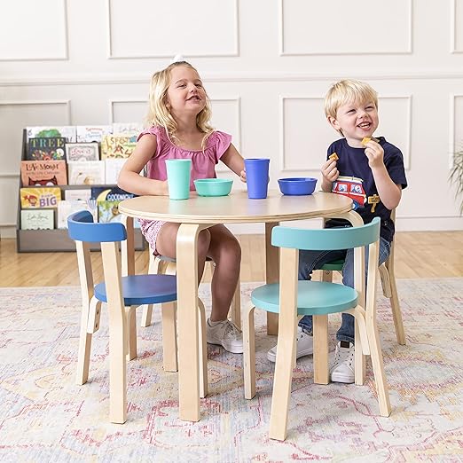 ECR4Kids My First Meal Pal Combo Set, Children's Tableware, Blue, 15-Piece