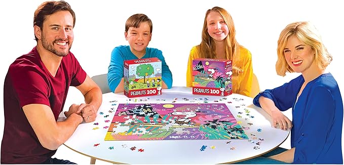 RoseArt - Peanuts - 100 Piece Jigsaw Puzzle for Kids and Adults
