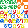 Dough Tool Set with Dough Alphabet Cutters,Numbers Cutters,Mathematical Symbols,Great Dough Tools for Learning Letters and Numbers