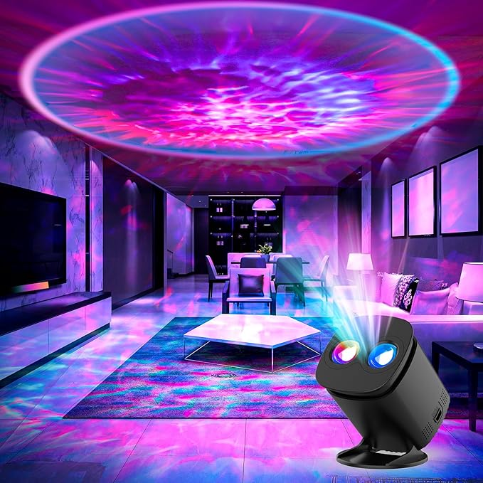 Galaxy Projector for Bedroom, Light Projector with Timer and Remote, Nebula Ceiling Night Light for Kids Adults, Room Decor
