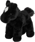 Aurora® Adorable Mini Flopsie™ Beau™ Stuffed Animal - Mini Companions Ready for Playful Adventures - for Kids All Ages, Toddlers, Adults, and Families - Black 8 Inches