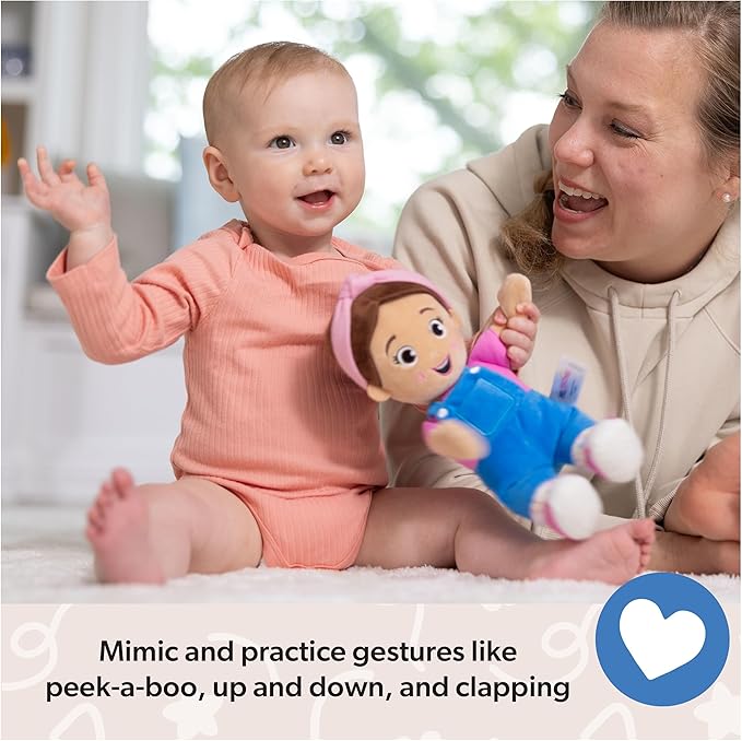 Ms. Rachel Official Cuddle & Comfort Doll, 11” Premium Plush Baby Toy, Toddler Toys for Girls & Boys for Ages 6 Months to 3+