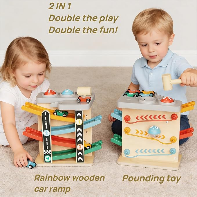 Toddler Toys for 1-2 Year Old Boy, Montessori Toys for 1 Year Old, First Birthday Gifts