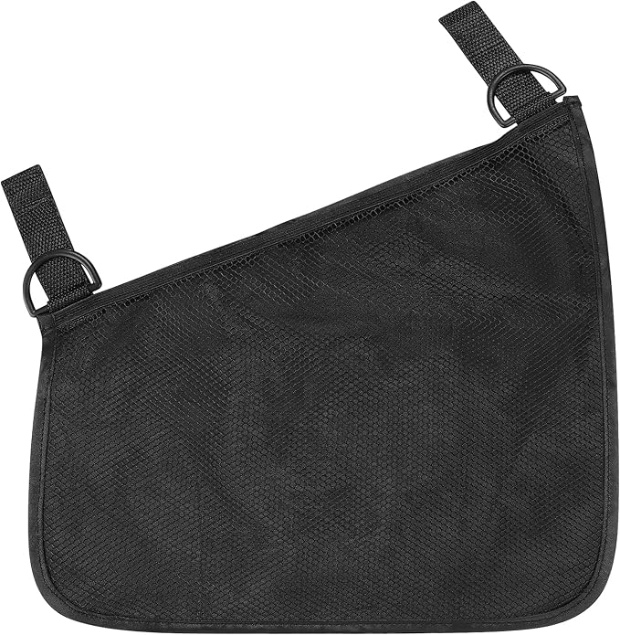 Accmor Universal Stroller Organizer, Side Sling Stroller Organizer, Mesh Cargo Net Stroller Storage Caddy Accessories, Stroller Bag Accessories Fits for Uppababy, Nuna, Baby Jogger, Doona Strollers