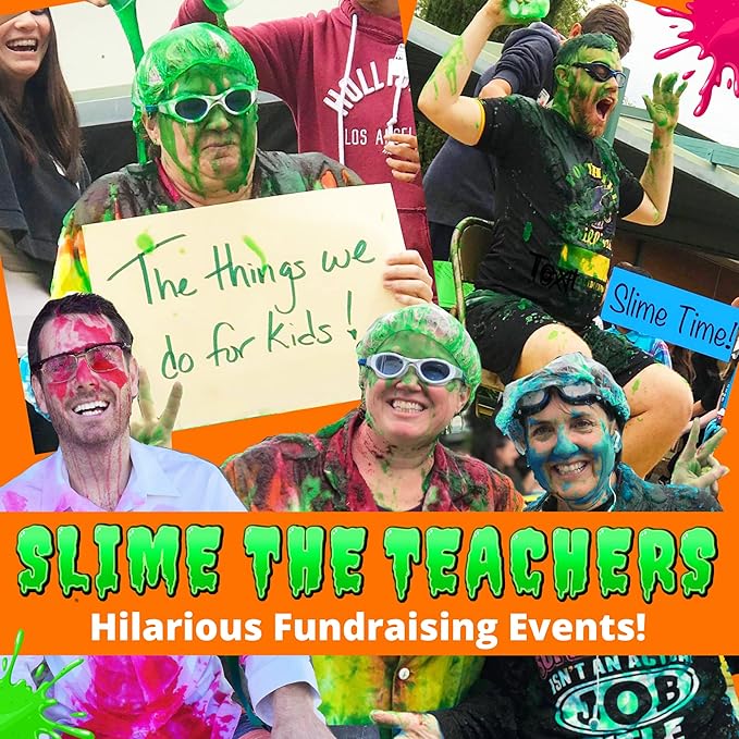 PARTY GOAT Instant Green Slime Powder. Bulk Slime Kit. 25 Gallons. Mix with Water to Make Large Buckets to Pour on People or Fill a Kids Pool