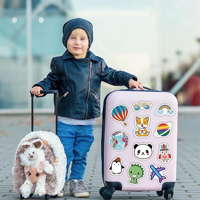 Stickers for Water Bottles, 400PCS Water Bottle Stickers for Kids, Waterproof Vinyl Stickers, Cute Stickers Pack