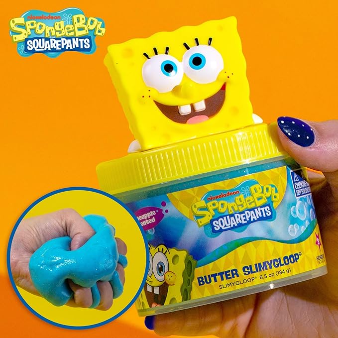Spongebob Squarepants™ Butter SLIMYGLOOP, Pineapple Scented Slime, 6.5 oz.