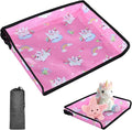 Airplane Kids Travel Tray for Toddler Car Seat - Toddler Tray for Plane or Train - Travel Essential Must-Haves and Flying Supplies - Pink Unicorn
