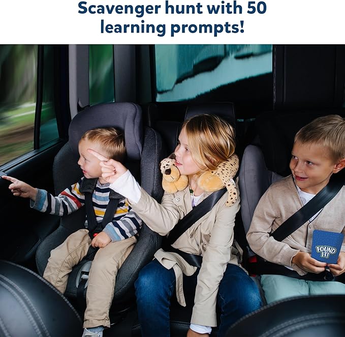 Skillmatics Scavenger Hunt Card Game - Found It Travel, Learning Toy, Educational Game Collections, Gifts for Kids, Boys, Girls and Families, for Ages 4, 5, 6, 7, Perfect for Home, School, Playdates