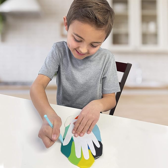 Hapinest Make Your Own Clay Handprint Bowl Kit for Kids, Arts and Crafts for Boys & Girls Ages 6 Years and Up