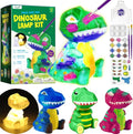 LAOESE Paint Your Own Dinosaur Lamp Kit, Art Supplies Kids Paint Set, Arts and Crafts for Kids Ages 8-12, Dinosaur Toys Girls Boys Birthday Gifts for Kids Ages 3 4 5 6 7 8 9 10 11 12+
