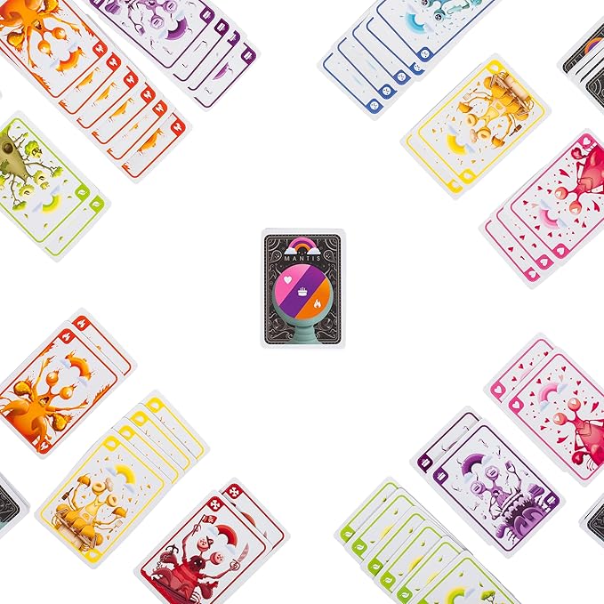 Exploding Kittens Mantis 2-6 Players - Ages 7+ - 10 Minutes to Play - Cutthroat Matching Card Game - Party Game, Family Game Night, Kid and Adult Card Game