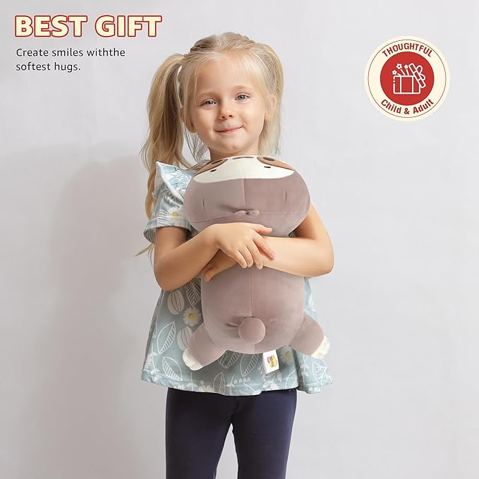 Onsoyours Original Weighted Sloth Plush, Cute Hugging Sloth Weighted Stuffed Animal, Soft Collectible Plushies Pillow Toy Gift for Kids & Adults (9.8", 1.0Lbs)