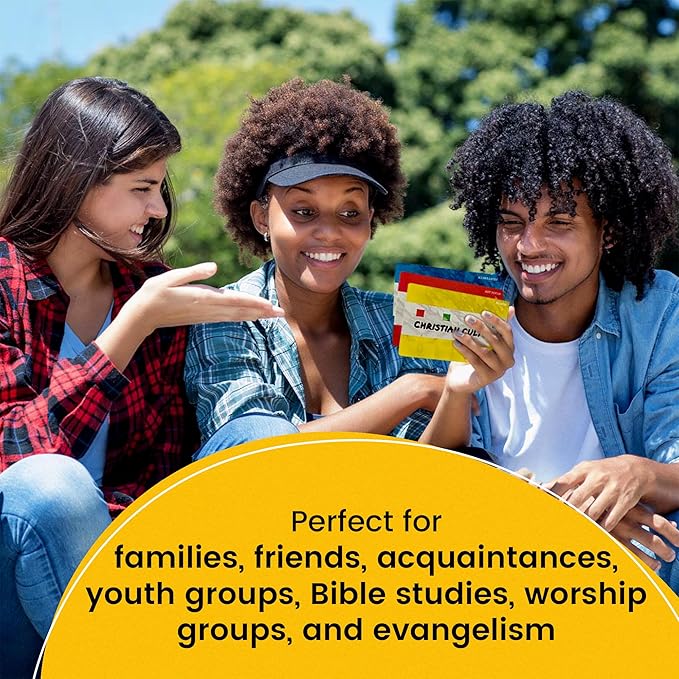 Kulture Games Christian Culture - The Game of Conversations - Fun & Thought Provoking Starters About God, Christianity & Life - Cards for Bible Study or Youth Groups