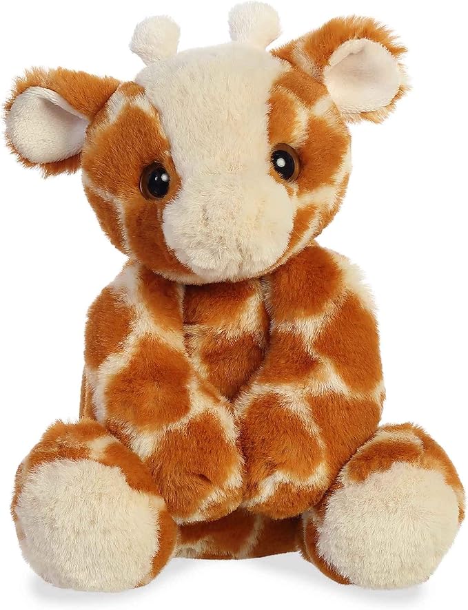 Aurora® Adorable Flopsie™ Gio Giraffe™ Stuffed Animal - Used to Create Imaginative Play Adventures - Perfect for Birthdays, Kids and Adults, All Ages - Orange 12 Inches