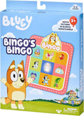 Bluey Bingo’s Bingo Card Game, Kids Image Matching Card Game with 40 Cards, 48 Chips and 12 Scoring Chips, Interactive Fun Games for Kids of Ages 3+
