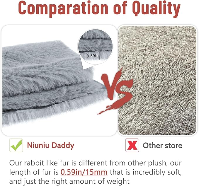 Niuniu Daddy 20" | 3.3 Pound Weighted Cat Stuffed Animals for Kids, Weighted Cat Plush Toy for Toddler Teens Adults, Large Grey Kitty Plushies Pillow with Soft Fur for Present Christmas Birthday