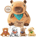 Lilly's Love Weighted Stuffed Animals for Adults & Kids — 5lb Calming Capybara Plush for Anxiety, ADHD & Sensory | Machine Washable Weighted Stuffed Animal w/Removable Insert | Clyde The Capybara