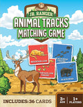 Masterpieces Jr Ranger - Animal Tracks Matching Game - Fun Family Entertainment for Kids and Adults - Educational, Engaging, and Perfect for Game Night, Classroom Activities, and Interactive Play