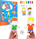 YPLUS Paint with Water Books for Toddlers, Watercolor Painting Funny Careers, Gift for Kids Ages 1-3, 2-4, 4-6
