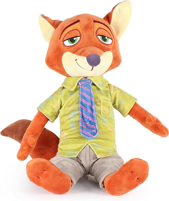 Jay Franco Plush Pillow Buddy – 22 Inch Ultra-Soft Stuffed Character Plushie & Cozy Pillow, Official Licensed Zootopia Product, Orange – Nick Wilde