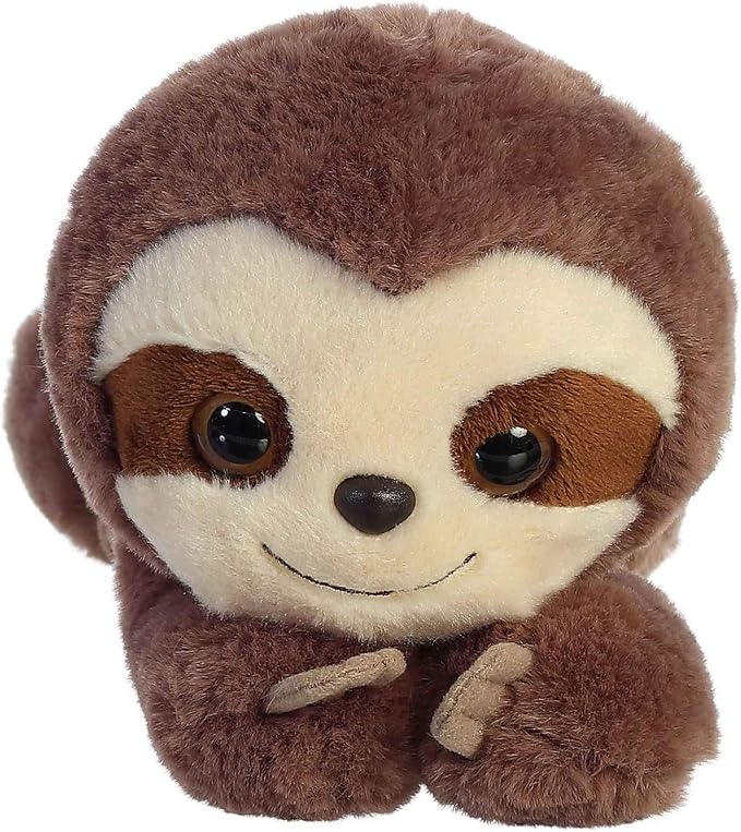 Aurora® Adorable Flopsie™ Smiles Sloth™ Stuffed Animal - Used to Create Imaginative Play Adventures - Perfect for Birthdays, Kids and Adults, All Ages - Brown 12 Inches