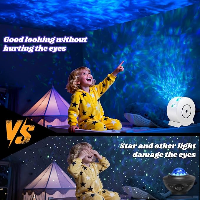 Galaxy Projector, Light Projector, Night Light Projector with 41 Lighting Modes, Galaxy Light Projector with Timer and Remote, for Kids Adults, Bedroom, Home Theater, Christmas