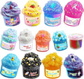 13 Pack Crunchy Slime kit,DIY Butter Slime,Stress Relief Toys,Craft Toy, for Girl and Boys Party Favors,Easter Basket Fillings