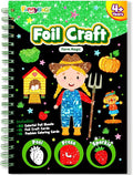 FUNNYB&G Foil Art Crafts for Kids Ages 4-8: Mother's Day 2026, Birthday Gift for Kids, Art and Crafts Supplies, Party Favors, Creative Toys for Kids 4 5 6 7 8 9 Years Old(Farm)