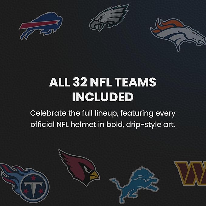 NFL Mascots 100-Piece Puzzle for Kids - Officially Licensed NFL Product - 14"x19"