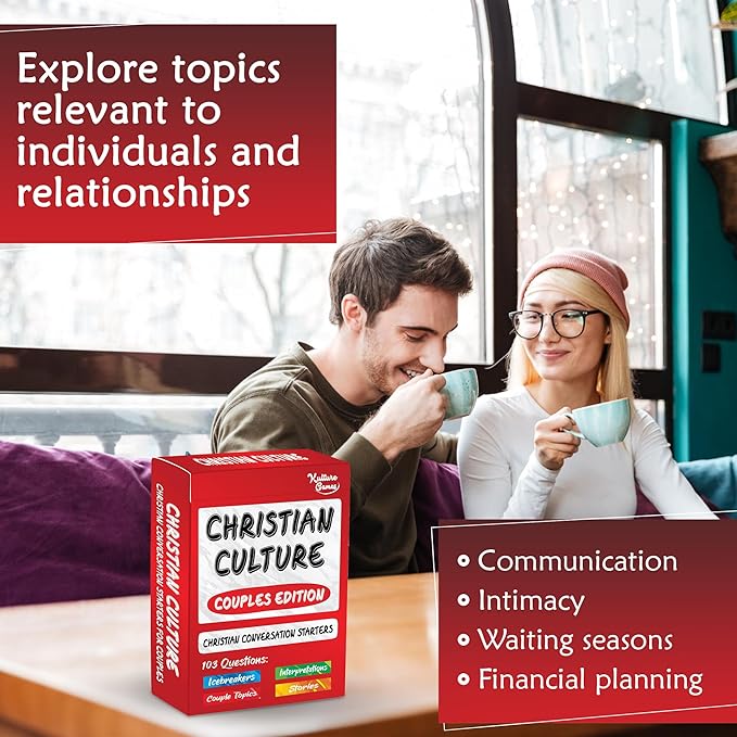 Christian Culture - Couples Edition: Conversation Starters for Meaningful Discussions - Christian Cards & Gifts