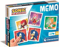 Clementoni - MEMO Sonic Pocket - Educational Game Including 48 Matching Chips of Your Favorite Characters, Toy for Children Ages 4-6 Years, Made In Italy, 18312