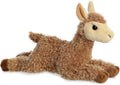 Aurora® Adorable Flopsie™ Louis Llama™ Stuffed Animal - Playful Ease - Timeless Companions - Brown 12 Inches