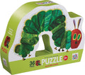 Crocodile Creek Jigsaw Puzzle, 36 Piece for Kids 3 Years and Up, Heavy-Duty Shaped Box for Storage, Finished Puzzle Size 18 x 24 inches, The Very Hungry Caterpillar