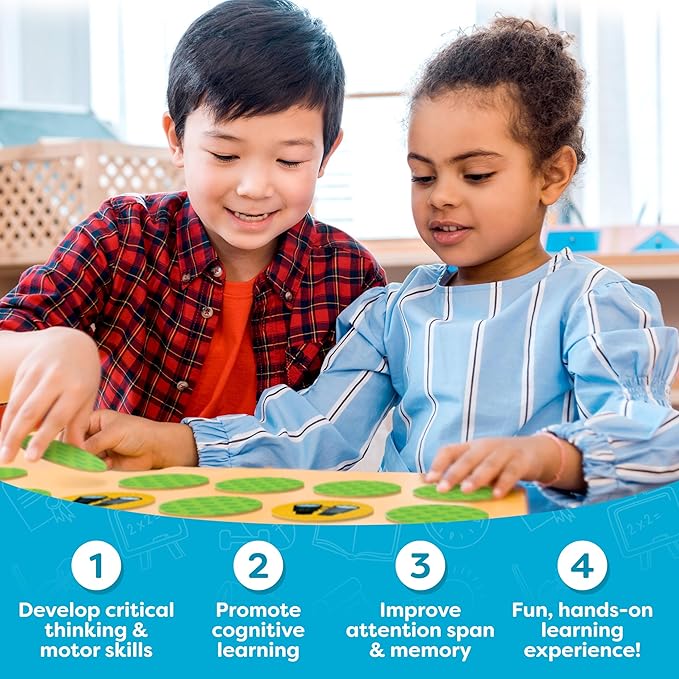 Momo & Nashi Matching Game - Memory Games for Kids Ages 4-8 - Memory Matching Games for Toddlers 3-5 - Kids Camping Toys Gifts - Preschool Board Game - Preschool Learning Activities Educational Toys