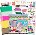 Fashion Angels Interior Design Sticker Stylist Set, Includes 20 Style Boards, 14 Sticker Sheets & 550+ Aesthetic Room Decor Stickers, Ideal for Kids & Girls