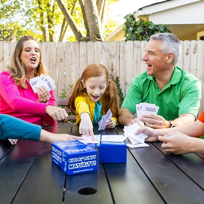 Kids Against Maturity: Funny Family Card Game for Kids Ages 10+ & Parents, Teens & Adults | Hilarious Party Game for Family Game Night | Super Fun (Combo Pack Edition)