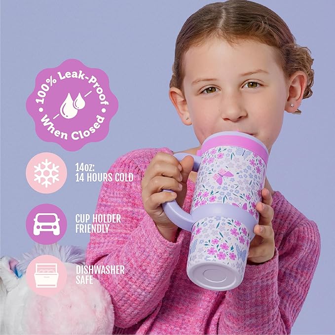 Ello Oasis 14oz Stainless Steel Tumbler - Winging It