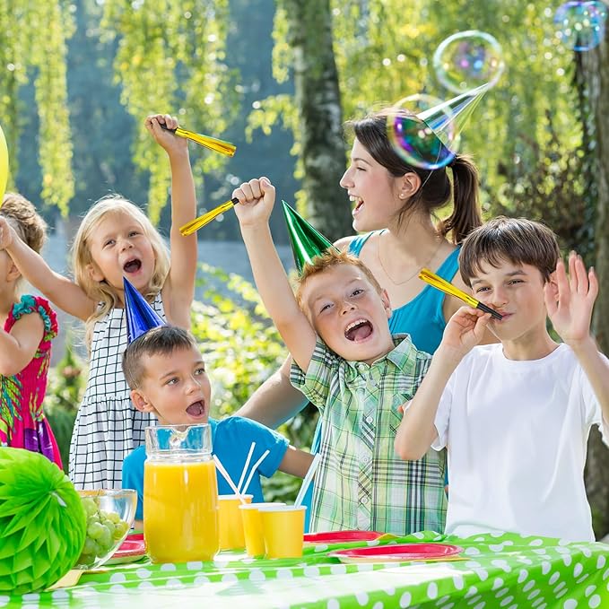48 Pcs Party Blowers, New Years Eve Noise Makers, for Gold Noise Makers Party Favors, Baby Shower, Kids Birthday, New Year Party