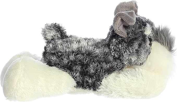 Aurora® Adorable Mini Flopsie™ Stein™ Stuffed Animal - Mini Companions Ready for Playful Adventures - for Kids All Ages, Toddlers, Adults, and Families - Gray 8 Inches