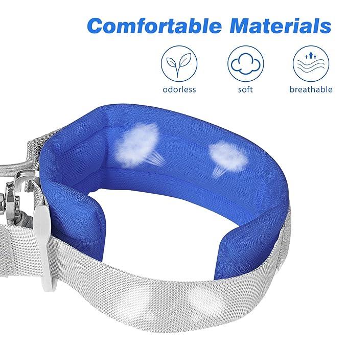 Zooawa Toddler Leash 2Pack, Toddler Kids Harness Anti Lost Wrist Link with Magnetic Lock, Reflective Safety Walking Harness Wristband Leashes for 2,3,4 Years Old Boys Girls, Blue＋Orange