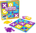 Ultimate Tic Tac Toe™ By Relatable, Exciting Board Games for Family Gatherings, Great Games for Kids, Includes 1 Board, 41 Mini X's, 40 Mini O's, 5 Large X's, 5 Large O's