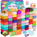 ARTPAR Air Dry Clay 66 Colors, Modeling Clay for Kids, Model Magic DIY Molding Clay Kit with Sculpting Tools, Soft & Ultra Light, Art and Crafts for Boys and Girls 3-12 Years Old.