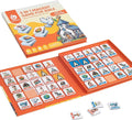 TRAVOFUN Bible Memory Matching Game for Kids - 3-in-1 Magnetic Travel Toy Set with 50 EVA Pieces, Tic-Tac-Toe & Storytime Bingo, Christian Educational Sunday School Games & Church Activities Gift