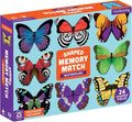 Mudpuppy Butterflies Shaped Memory Match, Multicolor